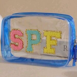 Clear Cosmetic SPF Bag